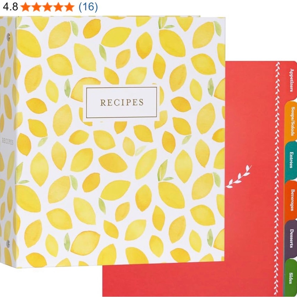 Jot & Mark Recipe Binder Set